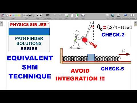 PATHFINDER PHYSICS VIDEO SOLUTIONS | EFFECTIVE SHM | OSCILLATIONS | CHECK-2,5 |JEE ADVANCED SCHOOL