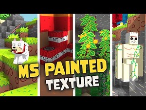 MS Painted | Texture Pack for Minecraft | The Best Cartoon Texture pack for Java