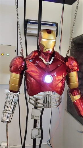 Life-size Ironman Mark III Armor #ironman #mark3 #ironmansuit