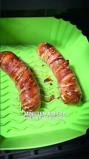Weißwurst im Speckmantel