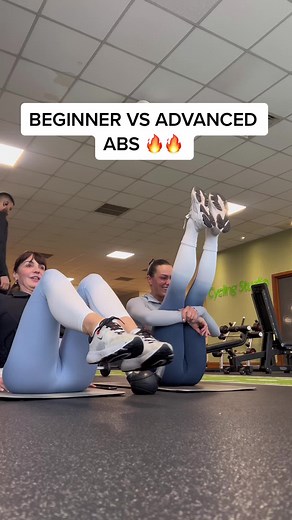 Beginner vs Advanced Ab Workout featuring My Mum!