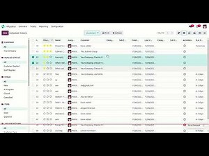 Helpdesk Enterprise - Merge Ticket Odoo V17