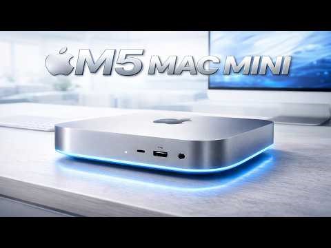 Apple Mac Mini M5 Leak: 45% Faster GPU & Thunderbolt 5!