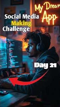 Social media making challange day 21 | app development
