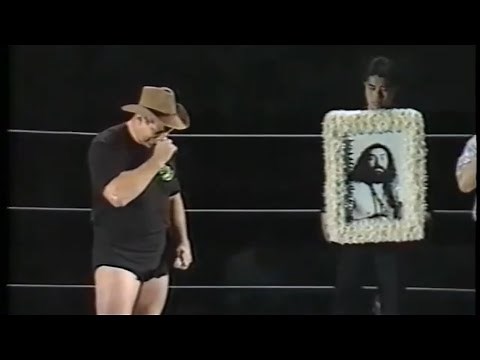 AJPW - Stan Hansen Talks About Bruiser Brody (2nd Anniversary Memorial Ceremony)