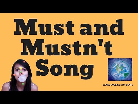 must mustn't