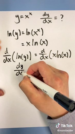 Implicit Differentiation: Derivative of x to the Power of x