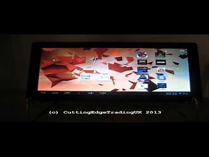 10.1" TouchTab Nova 9 Android 4.1 Jelly Bean Tablet PC RK3066 1.6Ghz CPU Dual Core, Video Review UK