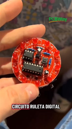 Prototipos Industries | Arduino | Electronica | Ruleta Digital @pcbway . . . . #pcbway #circuitos #electrónica #electronica | Instagram