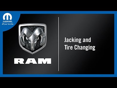 Jacking and Tire Changing | How To | 2022 Ram Classic 1500