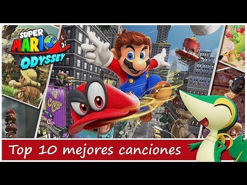 Top 10 mejores canciones de Super Mario Odyssey