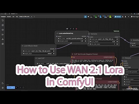 How to Use WAN 2.1 Video LoRA in ComfyUI