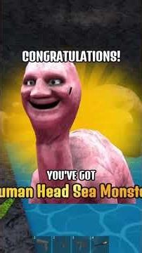 How To Get Human Head Sea Monster in SCP MORPH - ROBLOX