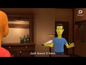 Ernie Shows Bert How to Plan for a Bath (Plotagon Version)