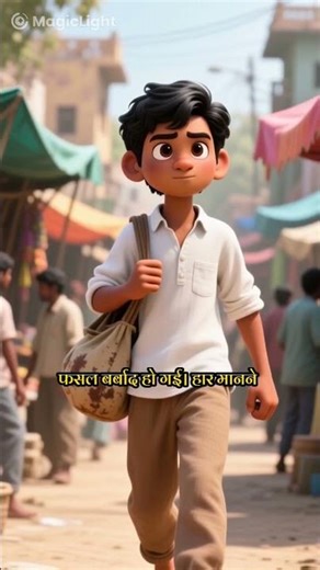 Garib ramu ki kahani#gareeb #kahani #farmer #shortsfeed #ai