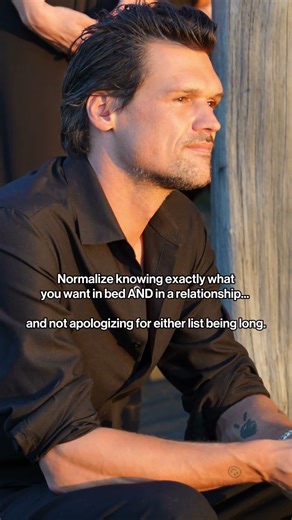 Normalize knowing exactly what you want in bed AND in a relationship... and not apologizing