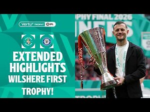 WILSHERE FIRST TROPHY! | Luton Town v Stockport County extended highlights