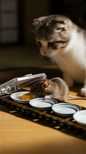 The Mouse Finally Reached the Final Prize... And the Kitten Sprung the Trap