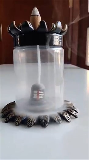 DIY Craft Shivling From Bottle 🙏 Amazing Art Idea #shorts
