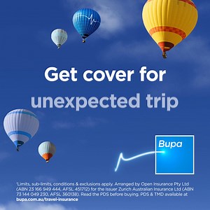 Bupa Travel Insurance offers cover for the unexpected, like an...