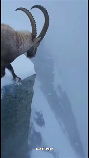 Hungry Snow Wolf vs Mountain Goat | A Frozen Fight for Survival ❄️🐺🐐