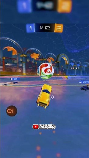 Scoring a sidewall redirect vs lethamyr #rocketleague #rlcs #ssl #rocketleagueclips #raggeo