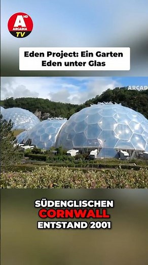 The world's largest greenhouse – Eden Project up close 🌿