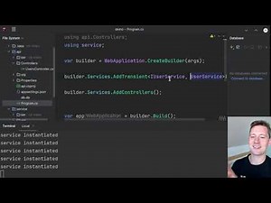 Dependency Injection C# .NET 8: Adding Services, Inversion of Control & Dependency Inversion