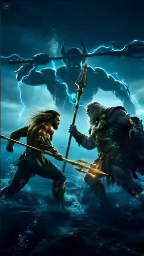 Aquaman vs Poseidon: Who Rules the Seas? #greekmythology #superhero