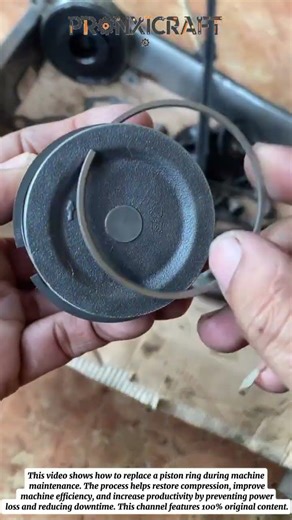 Replacing Piston Ring for Machine Maintenance | Restore Performance Fast