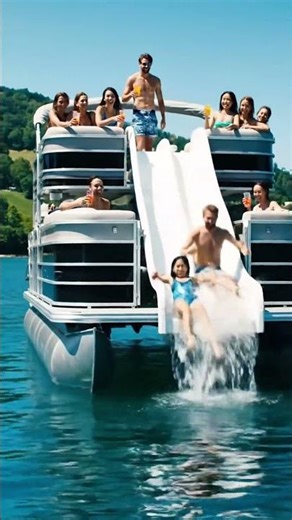 pontoon boat #boattrip