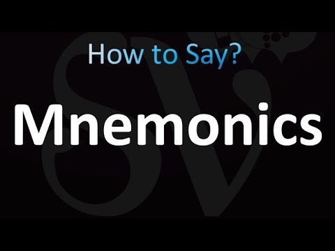 How to Pronounce Mnemonics (correctly!)
