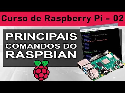 Principais comandos via terminal do Raspbian - Curso de Raspberry pi - Aula 02