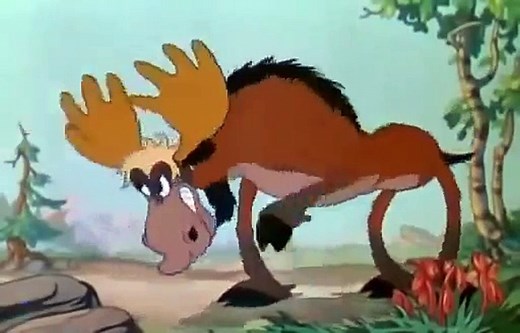 Mickey Mouse Chasseurs d'élans 1937 -  Moose Hunters [WALT DISNEY]