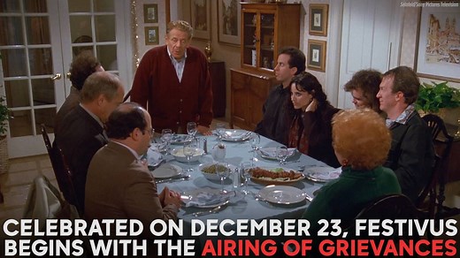 142K views · 1.5K reactions | Happy Festivus! Find out how you can celebrate the 'Seinfeld' holiday “for the rest of us" and its true, stranger-than-fiction origins: | ABC7NY | Facebook