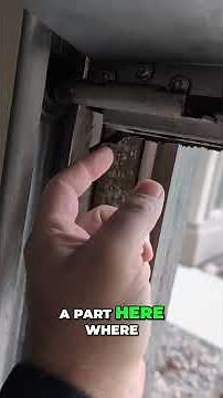 Rodents Destroyed My Garage Door Seal So I Fixed It #DIY #GarageDoor