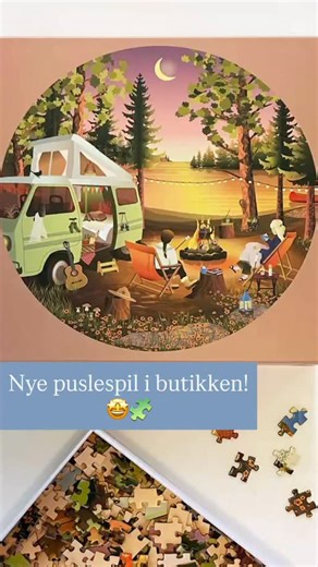 AL-Ting | Er du klar til lidt pusle-hygge? 🧩✨ Vi har fået de fineste nye puslespil hjem fra Vissevasse 🤍 To store med 1000 brikker – 259 kr. To små... | Instagram
