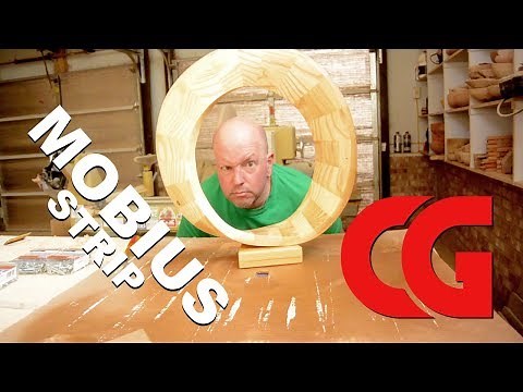 Mobius Strip from Wood - Art, Sculpture