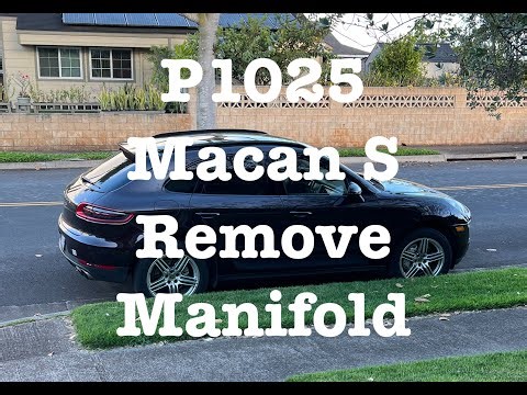 P1025 error code Porsche Macan part 1
