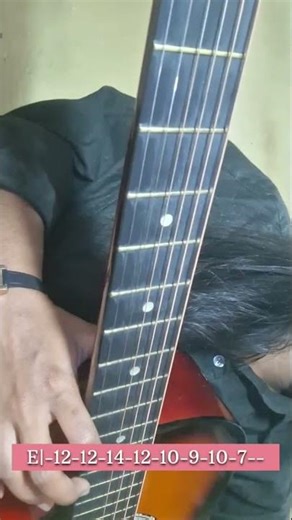 Badi Mushkil Hai Khoya Mera Dil Hai Guitar Tune on Single String | Guitar Shorts | Romantic Vibes 🎶💖