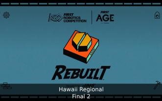 【精彩回放】FRC 2026夏威夷区域赛决赛-2