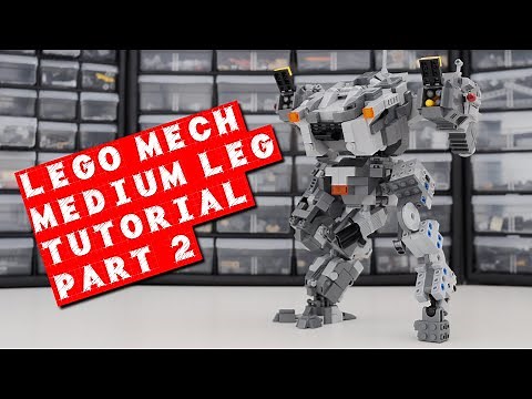 LEGO Advanced Medium Mech Leg Tutorial