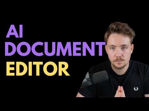 Let's Build an AI Document Editor From Scratch with TipTap