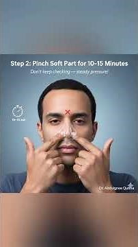 👃 Stop Nosebleeds Fast at Home — Proven Steps Every Adult Should Know 💧