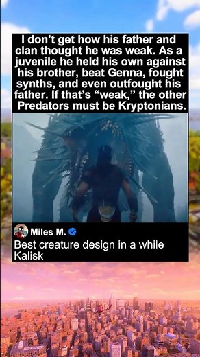 Dek Roar vs Kalisk Roar - Predator: Badlands (2025)