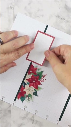 Poinsettia Planner Stickers #planwithme