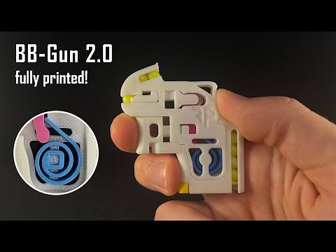 3d printed BB Gun 2.0 | assembly instructions