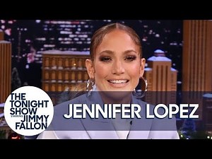 Jennifer Lopez Teases Super Bowl Halftime Show, Reacts to Changing Google with THAT Dress