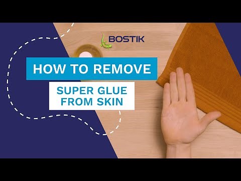 How to remove super glue from skin | Bostik UK