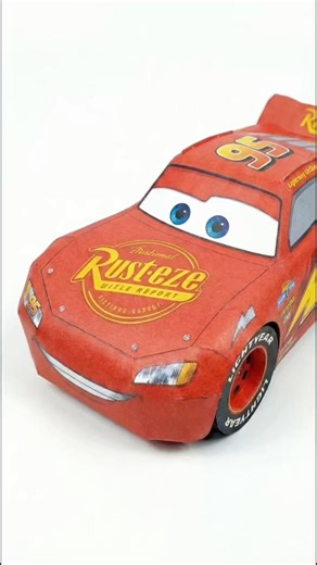 ❤️Making Lightning McQueen with Paper❤️